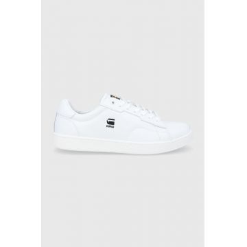 G-Star Raw Ghete de piele culoarea alb