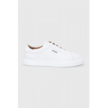 Joop! ghete de piele culoarea alb