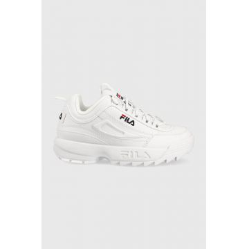 Fila sneakers pentru copii culoarea alb