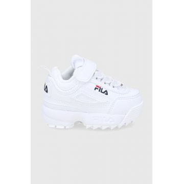 Fila Pantofi copii culoarea alb