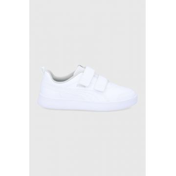 Puma pantofi copii 371543. culoarea alb