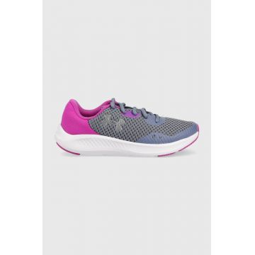 Under Armour sneakers pentru copii culoarea gri