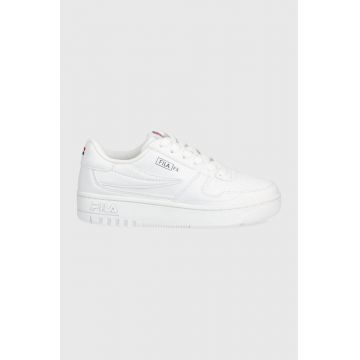 Fila sneakers pentru copii culoarea alb