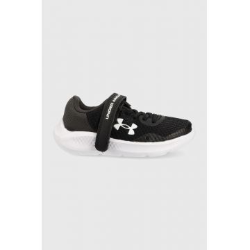 Under Armour sneakers pentru copii ua gps pursuit 3 ac culoarea negru