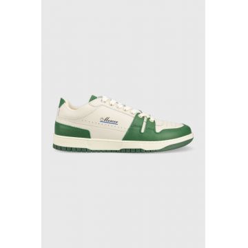 The Mercer Brand sneakers din piele The Brooklyn culoarea verde