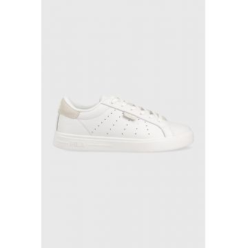 Fila sneakers din piele LUSSO culoarea alb