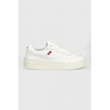Levi's sneakers din piele Glide S culoarea alb, D7522.0001