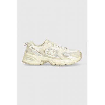 New Balance sneakers pentru copii NBGR530 culoarea bej