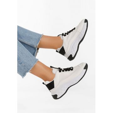 Sneakers dama Dasha albi