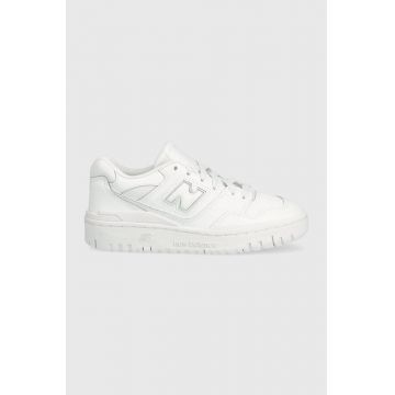 New Balance sneakers pentru copii culoarea alb