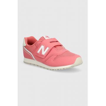 New Balance sneakers pentru copii culoarea roz