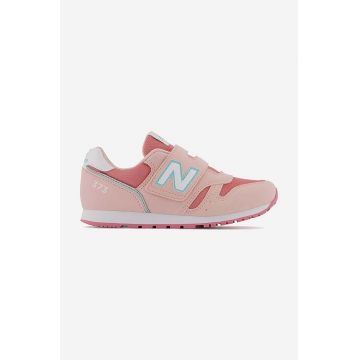 New Balance sneakers pentru copii culoarea roz