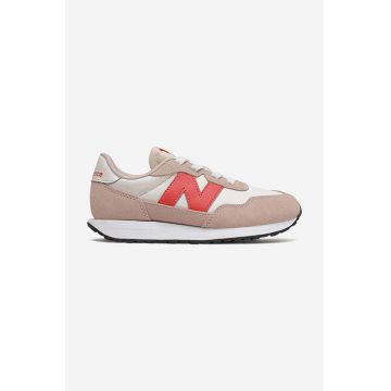New Balance sneakers pentru copii culoarea roz
