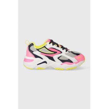 Fila sneakers pentru copii RAY TRACER culoarea roz