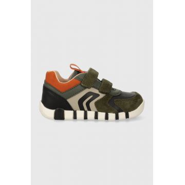 Geox sneakers pentru copii culoarea verde