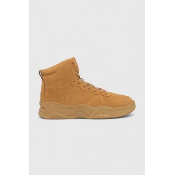 Medicine sneakers din piele intoarsă barbati, culoarea galben Medicine sneakers din piele intoarsă barbati, culoarea galben