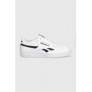 Reebok Classic sneakers din piele CLUB C culoarea alb 100032881