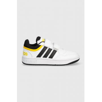 adidas Originals sneakers pentru copii HOOPS 3.0 CF C culoarea alb