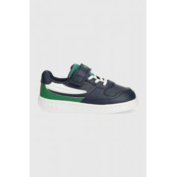 Fila sneakers pentru copii FXVENTUNO VELCRO culoarea albastru marin, China
