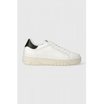 Off Play sneakers din piele FIRENZE culoarea alb, FIRENZE 1 nWHITE BLACK