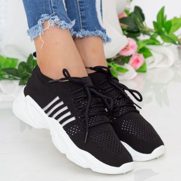 Pantofi Sport Dama YQ58 Black | Mei