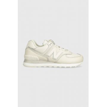 New Balance sneakers WL574IR2 culoarea bej