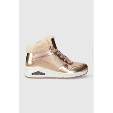 Skechers sneakers pentru copii culoarea roz