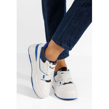 Sneakers cu platformă Kortney albastri