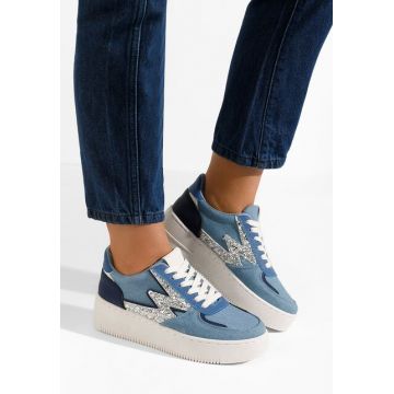 Sneakers cu platformă Nadine negri
