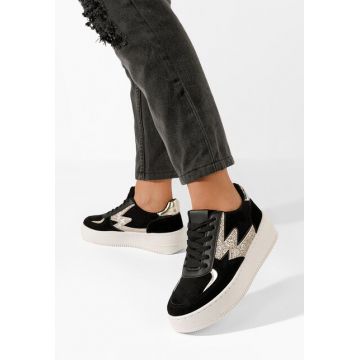 Sneakers cu platformă Nadine negri