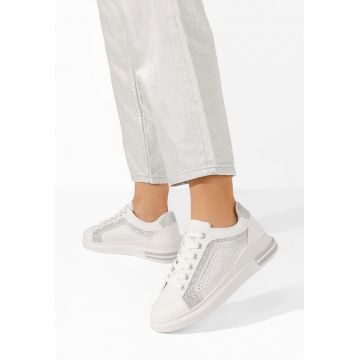 Sneakers dama Vitrona albi