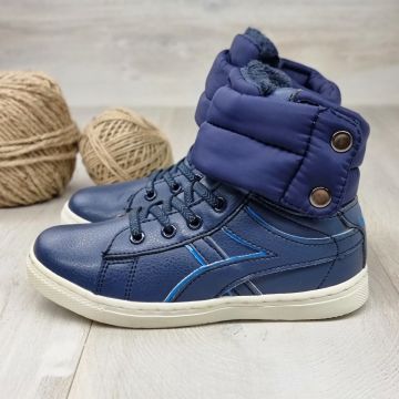Sneakersi Baieti Bleumarin Cu Arici Ray