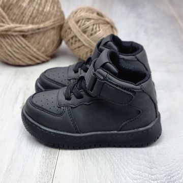 Sneakersi Baieti Negri Cu Siret Hammer