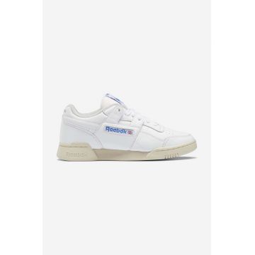 Reebok sneakers din piele Workout Plus Vintag GZ4962 culoarea alb GZ4962-white