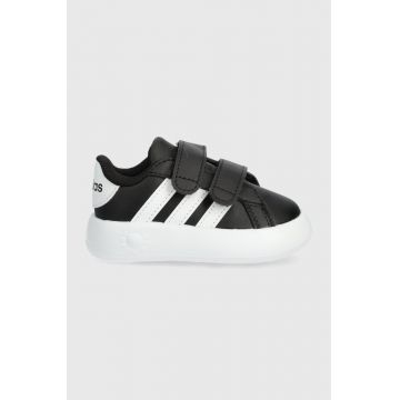 adidas sneakers pentru copii GRAND COURT 2.0 CF I culoarea negru