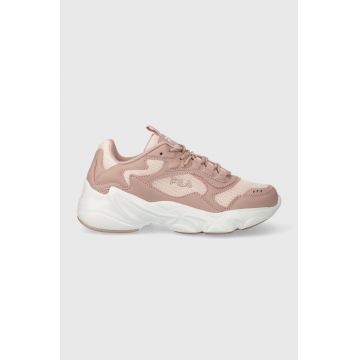 Fila sneakers Collene culoarea roz