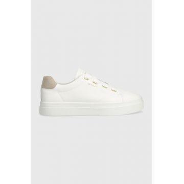 Gant sneakers din piele Avona culoarea alb, 28531569.G29