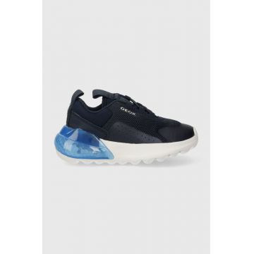 Geox sneakers pentru copii ACTIVART ILLUMINUS culoarea albastru marin