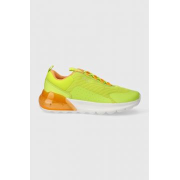 Geox sneakers pentru copii ACTIVART ILLUMINUS culoarea verde