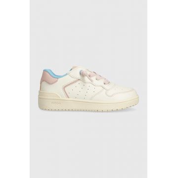 Geox sneakers pentru copii culoarea bej
