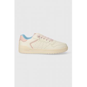 Geox sneakers pentru copii culoarea bej