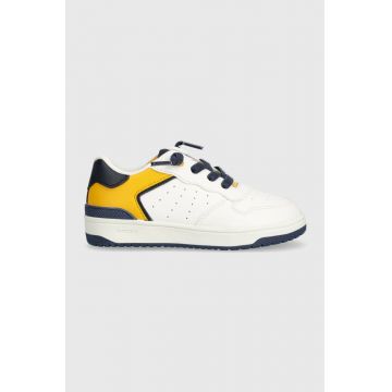 Geox sneakers pentru copii WASHIBA culoarea alb