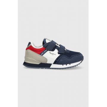 Pepe Jeans sneakers pentru copii LONDON URBAN BK culoarea albastru marin