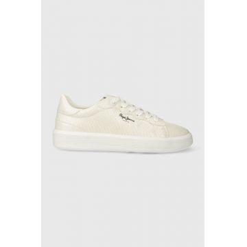 Pepe Jeans sneakers PLS00007 culoarea alb, DOBBIE FENIX