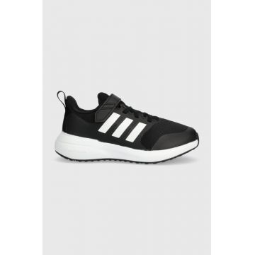 adidas sneakers pentru copii FortaRun 2.0 EL K culoarea negru