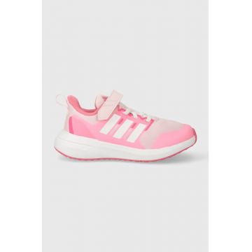 adidas sneakers pentru copii FortaRun 2.0 EL K culoarea roz