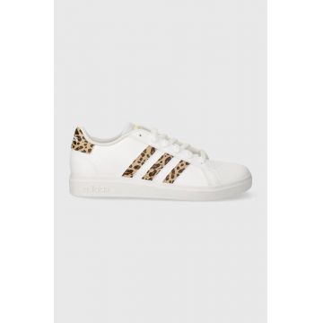 adidas sneakers pentru copii GRAND COURT 2.0 K culoarea alb