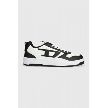 Diesel sneakers din piele S-Ukiyo V2 Low culoarea negru, Y03363-P5576-H1532
