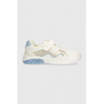 Geox sneakers pentru copii culoarea bej
