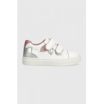 Geox sneakers pentru copii NASHIK culoarea alb